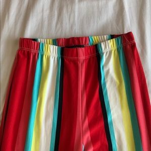 flowy multi-colored boho pants